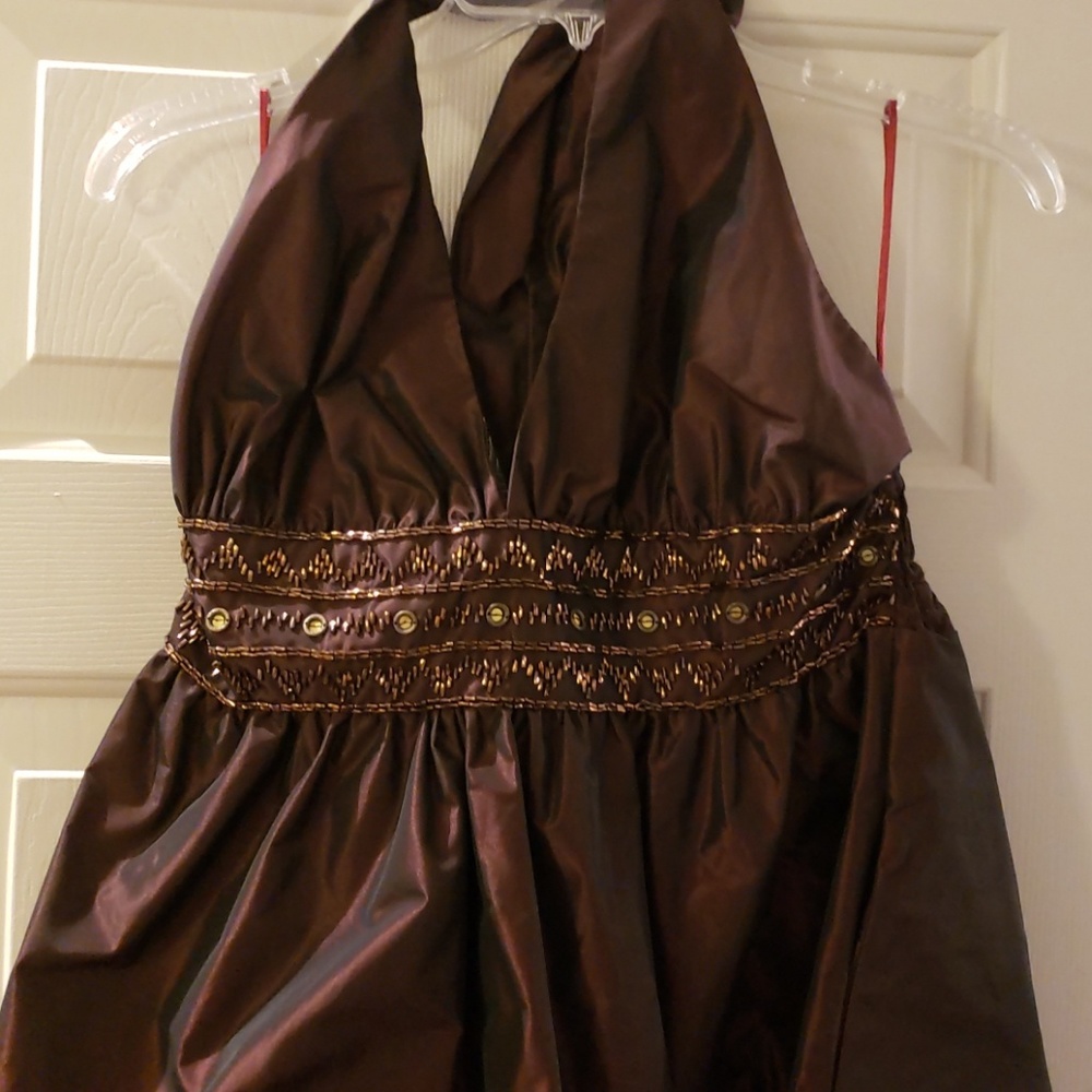 BCBG Halter Dress- vintage